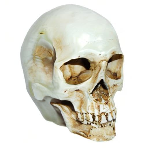 Lifesize 1:1 Human Skull Replica