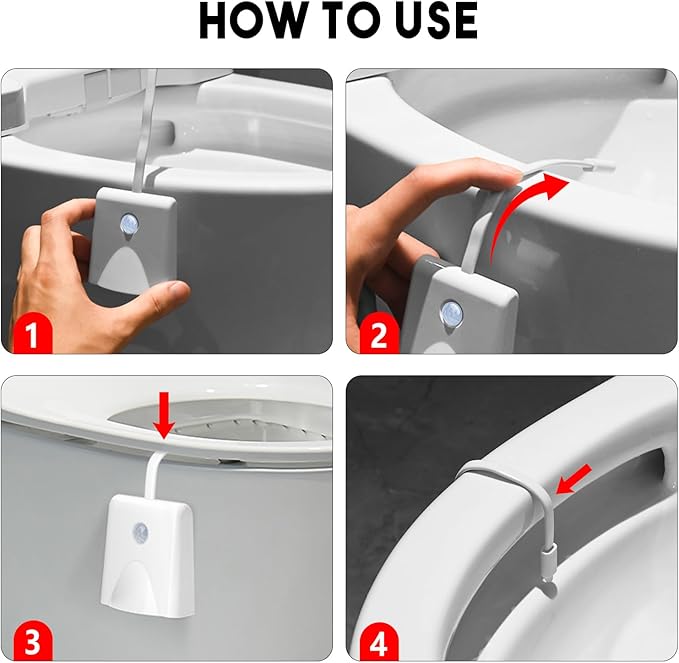 LED Toilet Night Light