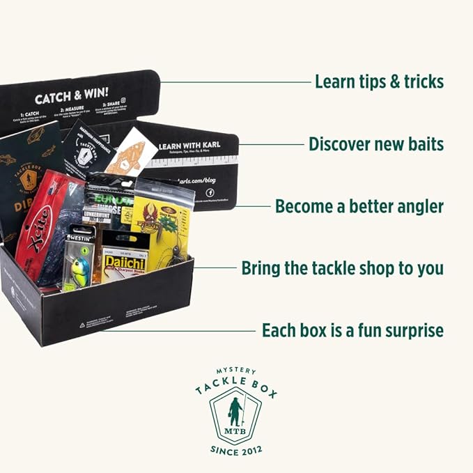 catch co mystery tackle box pro bass fishing kit Catch Co Mystery Tackle Box PRO Bass Fishing Kit – For The One Who Has Everything