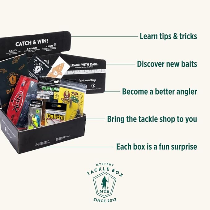 Mystery Tackle Box Bass Fishing Kit