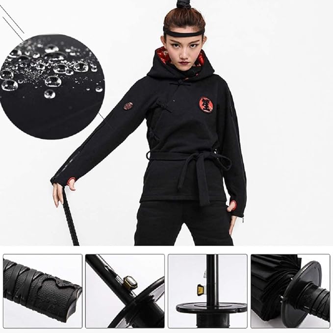 Semi-automatic Ninja Samurai Umbrella