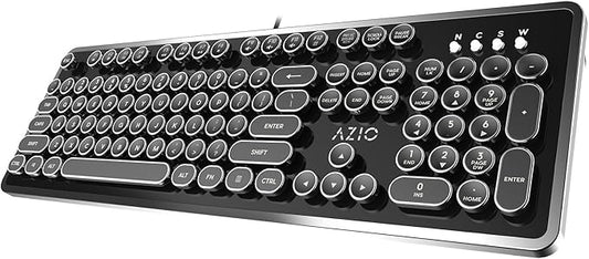 Retro Typewriter-Inspired Mechanical Keyboard