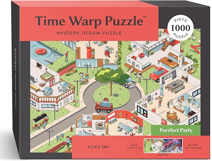 Time Warp Puzzle Mystery Jigsaw Puzzle 1000 Pieces