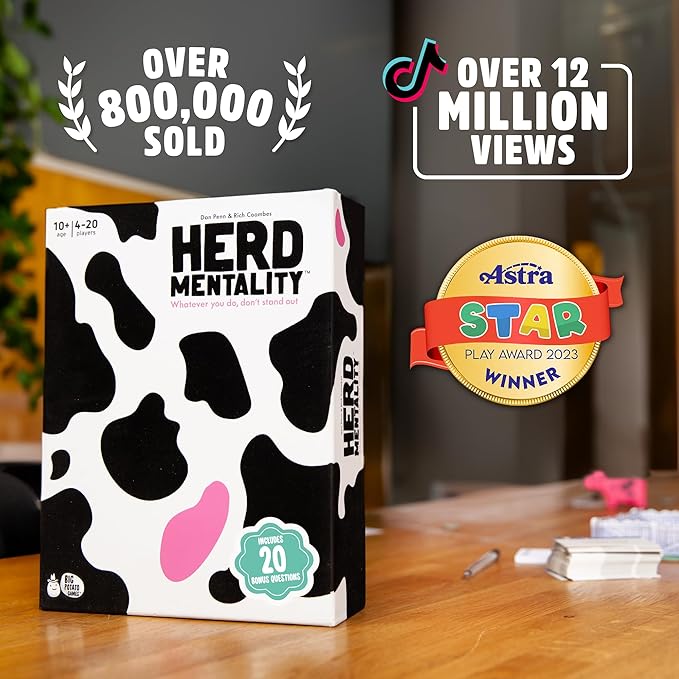 Herd Mentality: Udderly Hilarious Board Game